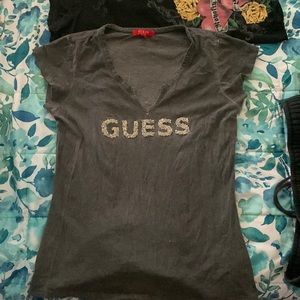 Large guess shirt